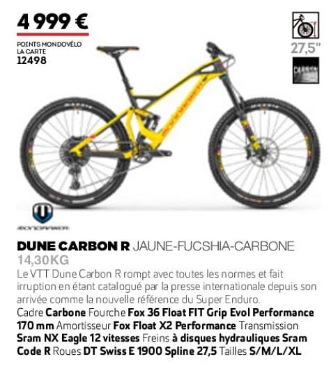 mondraker dune carbon r 2019