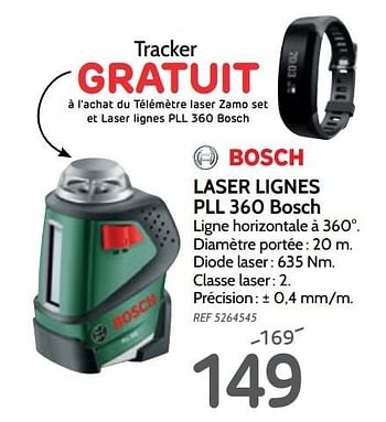 Promoties Laser lignes pll 360 bosch - Bosch - Geldig van 06/02/2019 tot 25/02/2019 bij BricoPlanit