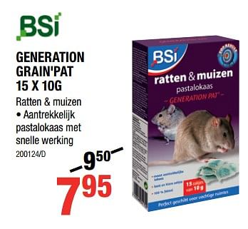 Promoties Generation grain pat - BSI - Geldig van 31/01/2019 tot 17/02/2019 bij HandyHome