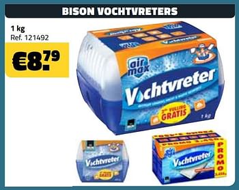 Promotions Bison vochtvreters - Bison - Valide de 01/02/2019 à 28/02/2019 chez Bouwcenter Frans Vlaeminck