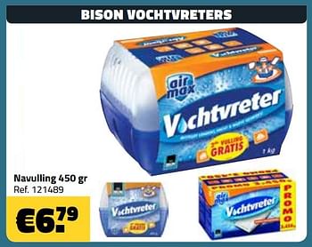 Promoties Bison vochtvreters navulling - Bison - Geldig van 01/02/2019 tot 28/02/2019 bij Bouwcenter Frans Vlaeminck