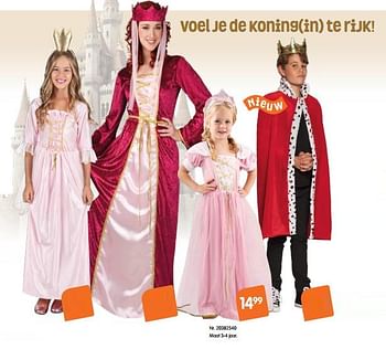 Promoties Kostuum darling princess - Huismerk - Fun - Geldig van 23/01/2019 tot 05/03/2019 bij Fun
