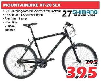 Promotions Mountainbike xt-20 slx - Produit maison - Itek - Valide de 28/01/2019 à 17/02/2019 chez Itek