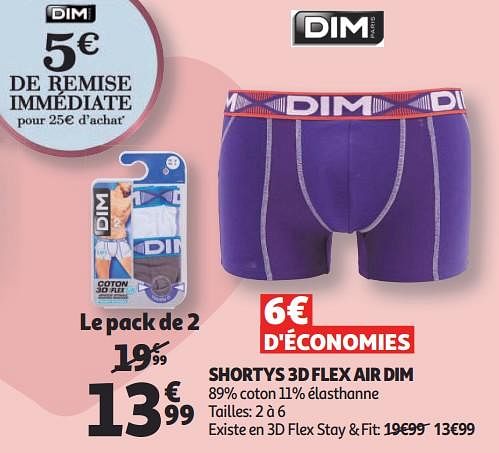 Calecon discount dim auchan