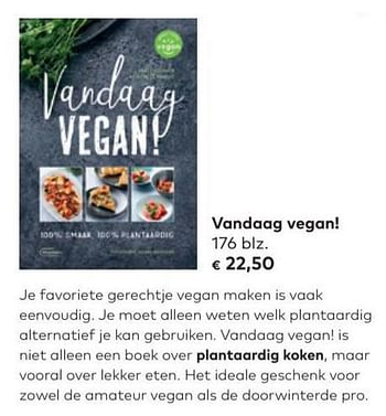 Promotions Vandaag vegan! - Produit maison - Bioplanet - Valide de 06/02/2019 à 05/03/2019 chez Bioplanet
