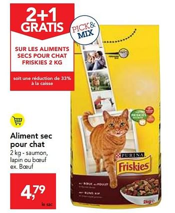 Promotion Makro Aliment Sec Pour Chat Friskies Animaux Accessoires Valide Jusqua 4 Promobutler