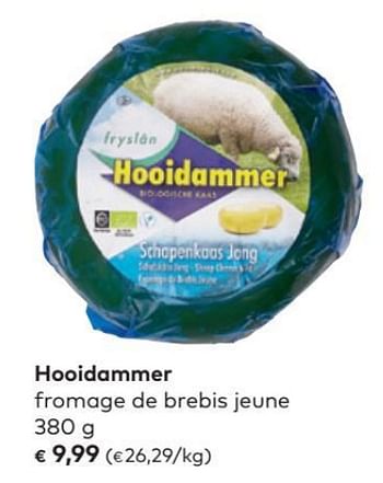Promotions Hooidammer fromage de brebis jeune - Hooidammer - Valide de 06/02/2019 à 05/03/2019 chez Bioplanet