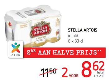 Promoties Stella artois - Stella Artois - Geldig van 14/02/2019 tot 27/02/2019 bij Spar (Colruytgroup)