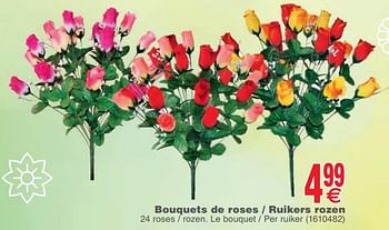 Promoties Bouquets de roses - ruikers rozen - Huismerk - Cora - Geldig van 12/02/2019 tot 25/02/2019 bij Cora