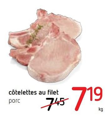 Promotions Côtelettes au filet - Produit Maison - Spar Retail - Valide de 14/02/2019 à 27/02/2019 chez Spar (Colruytgroup)