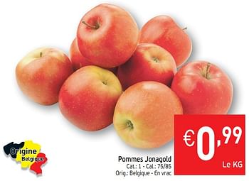 Promotions Pommes jonagold - Produit maison - Intermarche - Valide de 19/02/2019 à 24/02/2019 chez Intermarche