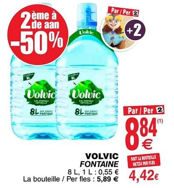 Promoties Volvic fontaine - Volvic - Geldig van 19/02/2019 tot 25/02/2019 bij Cora