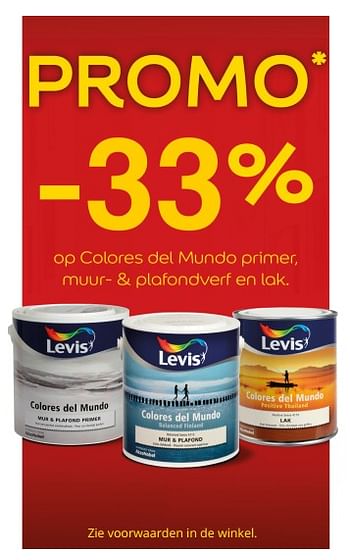 Promotions Promo -33% levis - Levis - Valide de 19/02/2019 à 19/03/2019 chez Supra Bazar