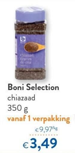Promoties Boni selection chiazaad - Boni - Geldig van 13/02/2019 tot 26/02/2019 bij OKay
