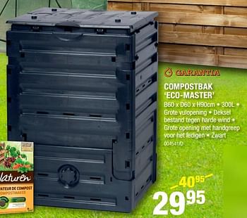 Promoties Compostbak eco-master - Garantia - Geldig van 14/02/2019 tot 24/02/2019 bij HandyHome