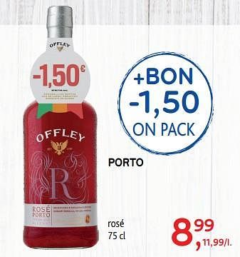 Promoties Porto rosé - Offley - Geldig van 27/02/2019 tot 12/03/2019 bij Alvo