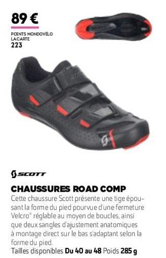 Promoties Chaussures road comp - Scott - Geldig van 01/01/2019 tot 31/12/2019 bij Sport 2000