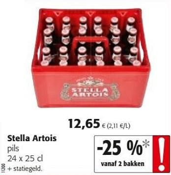 Promoties Stella artois pils - Stella Artois - Geldig van 15/02/2019 tot 26/02/2019 bij Colruyt