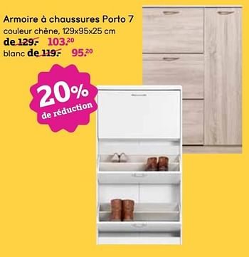 Promotion Leen Bakker Armoire A Chaussures Porto 7 Produit Maison Leen Bakker Meubles Valide Jusqua 4 Promobutler