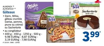 Promotion Lidl Gateaux Almondy Surgelee Valide Jusqua 4 Promobutler