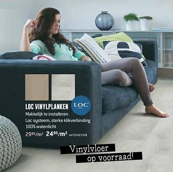 Promoties Loc vinylplanken - Loc Floor - Geldig van 20/02/2019 tot 10/03/2019 bij Freetime