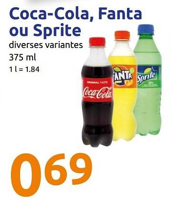 Promotions Coca-cola, fanta ou sprite - The Coca Cola Company - Valide de 20/02/2019 à 26/02/2019 chez Action