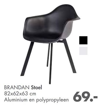 Promoties Brandan stoel - Huismerk - Casa - Geldig van 21/02/2019 tot 30/09/2019 bij Casa