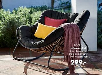 virtueel Belang Pellen Huismerk - Casa Rocko schommelstoel - Promotie bij Casa