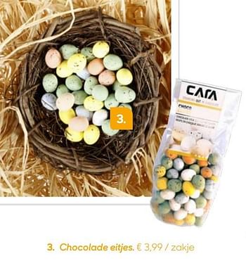 Promoties Chocolade eitjes - Huismerk - Ava - Geldig van 01/02/2019 tot 30/04/2019 bij Ava