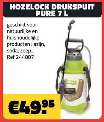 Promoties Drukspuit pure 7 l - Hozelock - Geldig van 27/02/2019 tot 31/03/2019 bij Bouwcenter Frans Vlaeminck