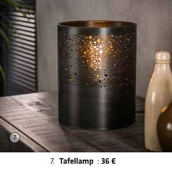 Promotions Tafellamp - Produit Maison - Euroshop - Valide de 21/02/2019 à 30/06/2019 chez Euro Shop