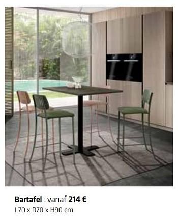 Promotions Bartafel - Produit Maison - Euroshop - Valide de 21/02/2019 à 30/06/2019 chez Euro Shop