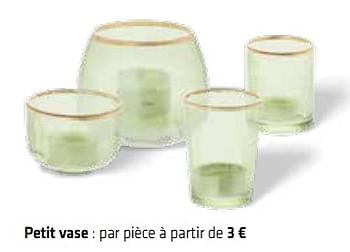 Promotions Petit vase - Produit Maison - Euroshop - Valide de 21/02/2019 à 30/06/2019 chez Euro Shop