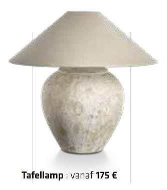 Promoties Tafellamp - Huismerk - Euroshop - Geldig van 21/02/2019 tot 30/06/2019 bij Euro Shop