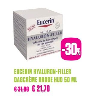 Promoties Eucerin hyaluron-filler dagcrème droge hud - Eucerin - Geldig van 14/05/2019 tot 24/05/2019 bij Medi-Market
