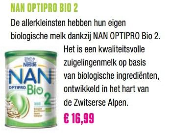 Promoties Nan optipro bio 2 - Nestlé - Geldig van 14/05/2019 tot 24/05/2019 bij Medi-Market