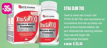Promotions Xtra slim 700 - Forte pharma - Valide de 14/05/2019 à 24/05/2019 chez Medi-Market