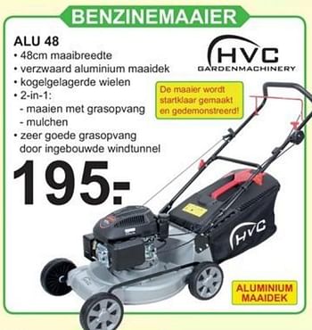 gevolg Wiegen bijeenkomst HVC Hvc benzinemaaier alu 48 - Promotie bij Van Cranenbroek