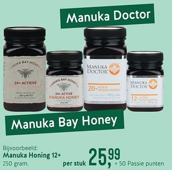 Promoties Manuka honing 12+ - Manuka Doctor - Geldig van 25/02/2019 tot 25/03/2019 bij Holland & Barret
