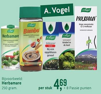 Promoties Herbamare - A. Vogel - Geldig van 25/02/2019 tot 25/03/2019 bij Holland & Barret
