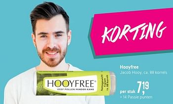 Promoties Hooyfree - Jacob Hooy - Geldig van 25/02/2019 tot 25/03/2019 bij Holland & Barret