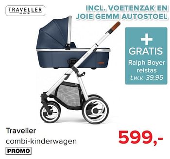 Verkoper kloon Premisse Mutsy Traveller combi-kinderwagen - Promotie bij Baby-Dump