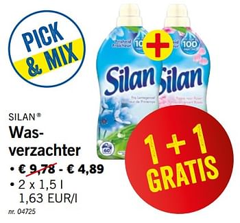 Promoties Wasverzachter - Silan - Geldig van 11/03/2019 tot 16/03/2019 bij Lidl
