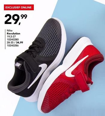 Promoties Nike revolution - NIKE - Geldig van 08/03/2019 tot 31/03/2019 bij Bristol
