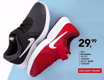 Promoties Nike revolution - NIKE - Geldig van 08/03/2019 tot 31/03/2019 bij Bristol