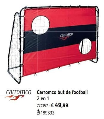 Promotions Carromco but de football 2 en 1 - Carromco - Valide de 11/03/2019 à 31/08/2019 chez Dreamland