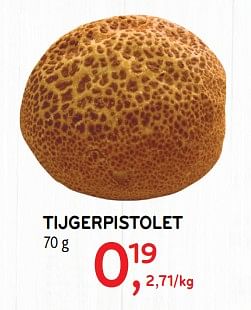Promoties Tijgerpistolet - Huismerk - Alvo - Geldig van 13/03/2019 tot 26/03/2019 bij Alvo