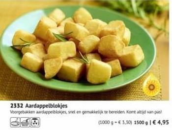 Promoties Aardappelblokjes - Huismerk - Bofrost - Geldig van 01/03/2019 tot 29/09/2019 bij Bofrost