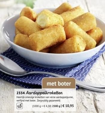 Promoties Aardappelkroketten - Huismerk - Bofrost - Geldig van 01/03/2019 tot 29/09/2019 bij Bofrost