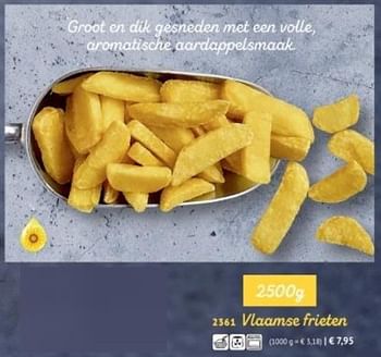 Promoties Vlaamse frieten - Huismerk - Bofrost - Geldig van 01/03/2019 tot 29/09/2019 bij Bofrost
